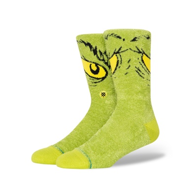 Stance Daily Sock Crew Da Da DaGrinch green - 1 Pair